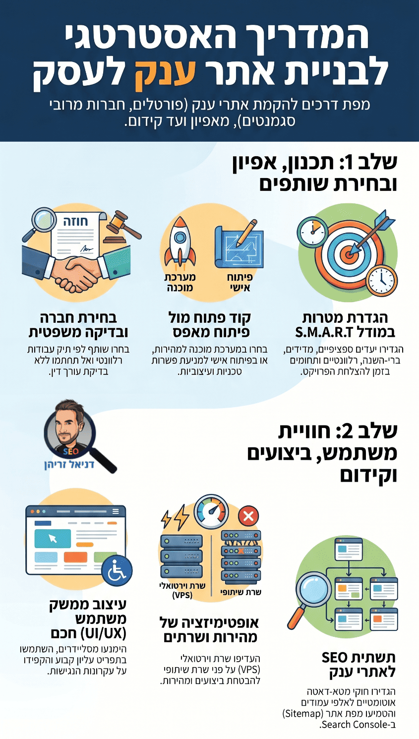 בניית אתרים גדולים: אינפוגרפיקה מאת דניאל זריהן בניית אתרים גדולים: אינפוגרפיקה מאת דניאל זריהן
