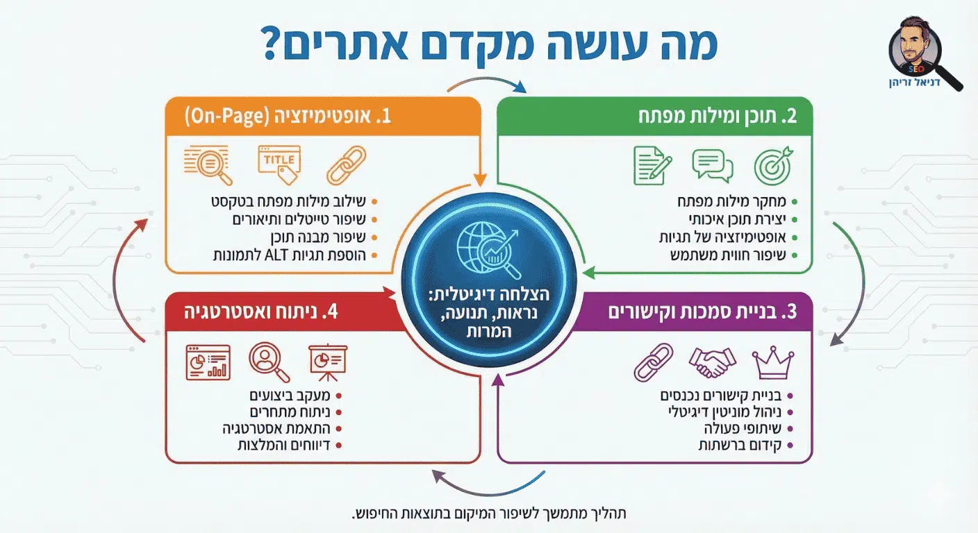 מה עושה מקדם אתרים מה עושה מקדם אתרים