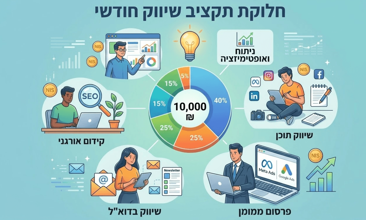 אסטרטגיה שיווקית לדוגמא: איך לחלק תקציב שיווקי? אסטרטגיה שיווקית לדוגמא: איך לחלק תקציב שיווקי? דניאל זריהן