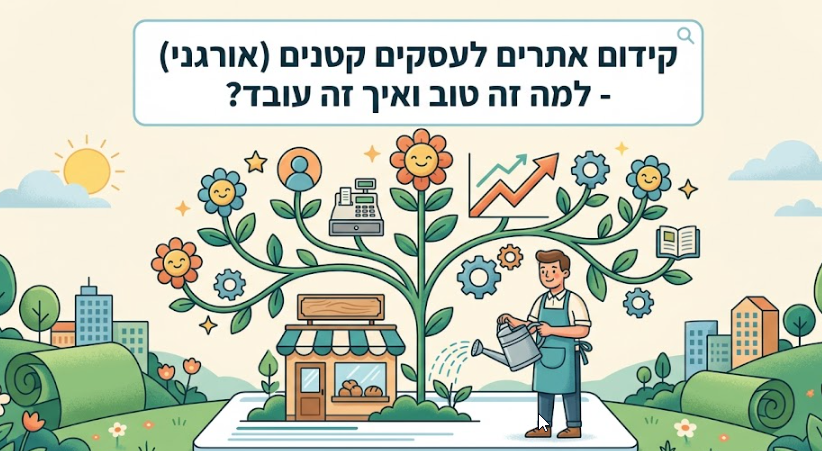 קידום אתרים לעסקים קטנים (אורגני) - למה זה טוב ואיך זה עובד? דניאל זריהן קידום אתרים לעסקים קטנים (אורגני) - למה זה טוב ואיך זה עובד? דניאל זריהן