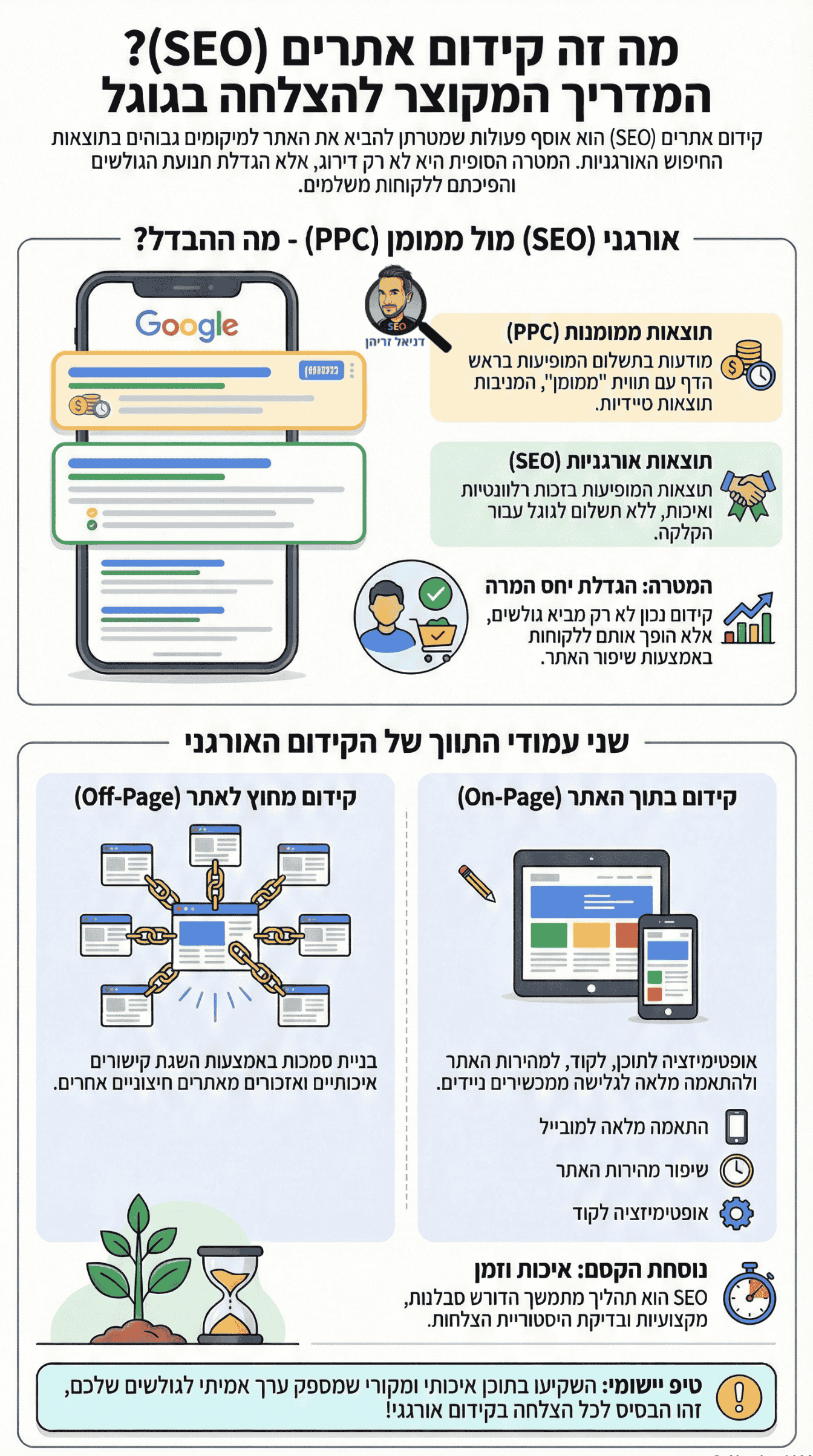 קידום אתרים במנועי חיפוש: מה זה קידום אתרים SEO? אינפוגרפיקה של דניאל זריהן קידום אתרים במנועי חיפוש: מה זה קידום אתרים SEO? אינפוגרפיקה של דניאל זריהן