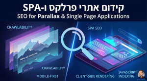 קידום אתרי SPA (Single Page Application) ואתרים מבוססי פרלקס (Parallax)