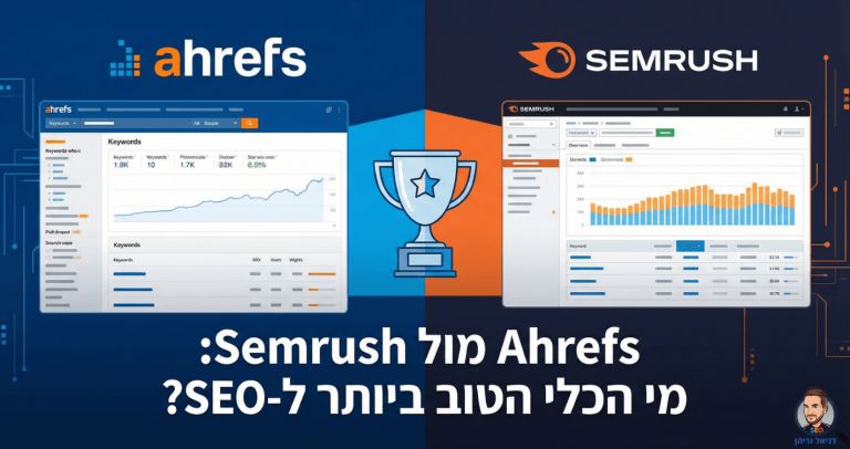 איזה תוכנה לקידום אתרים הכי טובה: Ahrefs או Semrush?