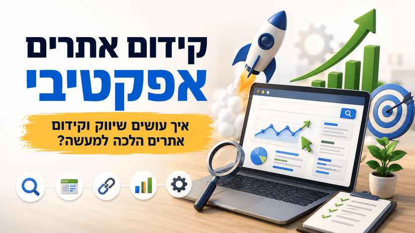 קידום אתרים אפקטיבי - איך עושים שיווק וקידום אתרים הלכה למעשה? מדריך מאת דניאל זריהן קידום אתרים אפקטיבי - איך עושים שיווק וקידום אתרים הלכה למעשה? מדריך מאת דניאל זריהן