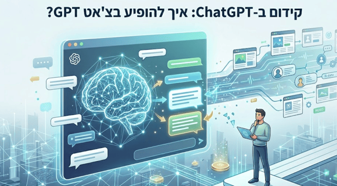 קידום ב-ChatGPT: איך להופיע בתשובות של צ'אט GPT? מדריך מאת דניאל זריהן קידום ב-ChatGPT: איך להופיע בתשובות של צ'אט GPT? מדריך מאת דניאל זריהן