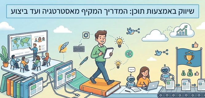 שיווק באמצעות תוכן - מדריך מאת דניאל זריהן שיווק באמצעות תוכן - מדריך מאת דניאל זריהן