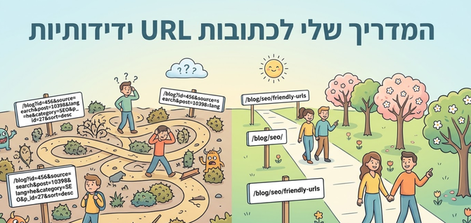 Friendly URL: המדריך שלי לכתובות URL ידידותיות - מדריך מאת דניאל זריהן