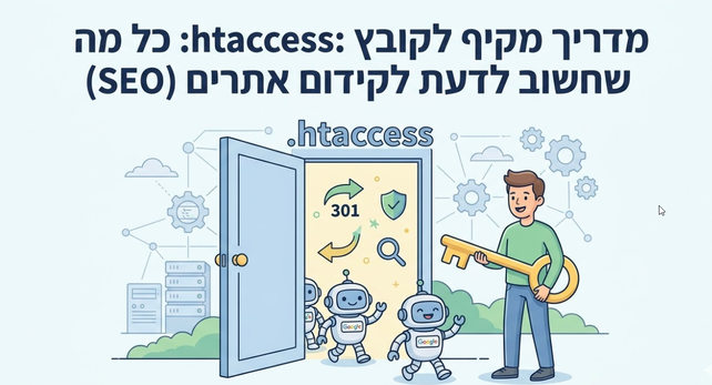 מדריך מקיף לקובץ htaccess: כל מה שחשוב לדעת לקידום אתרים (SEO) - דניאל זריהן