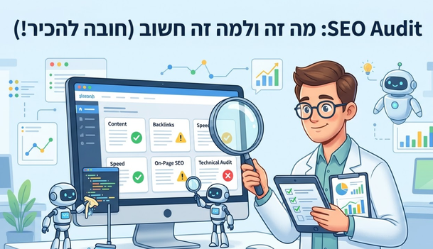 SEO Audit: מה זה ולמה זה חשוב (חובה להכיר!) - דניאל זריהן