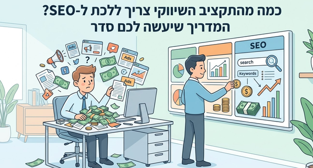 כמה מהתקציב השיווקי צריך ללכת ל-SEO? המדריך שיעשה לכם סדר - דניאל זריהן