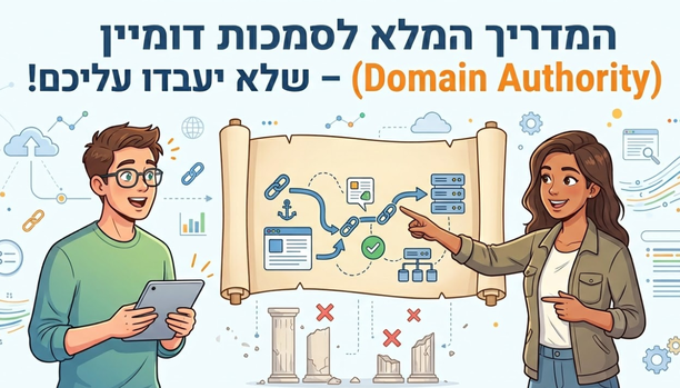 המדריך המלא לסמכות דומיין (Domain Authority) - שלא יעבדו עליכם! - דניאל זריהן