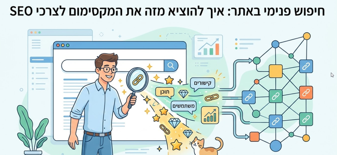 חיפוש פנימי באתר: איך להוציא מזה את המקסימום לצרכי SEO - דניאל זריהן