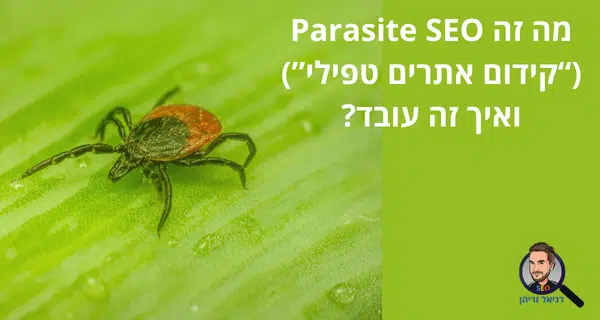 מה זה Parasite SEO (קידום טפילי) ואיך זה עובד?