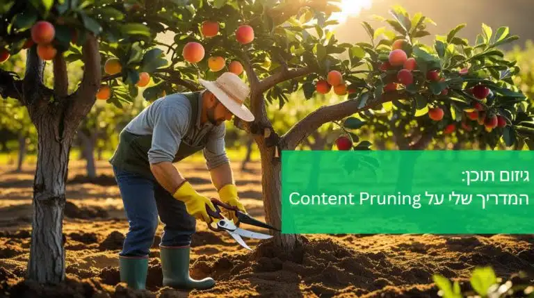 גיזום תוכן: המדריך המקיף שלי על Content Pruning