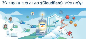קלאודפלייר (Cloudflare): מה זה ואיך זה עוזר לי? דניאל זריהן