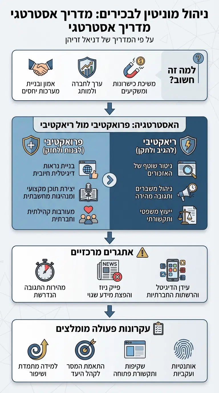 ניהול מוניטין לבכירים: אינפוגרפיקה ניהול מוניטין לבכירים: אינפוגרפיקה