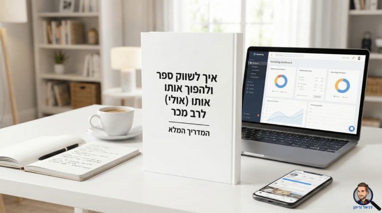 קידום ספרים וסופרים: איך לשווק ספר ולהפוך אותו (אולי) לרב מכר