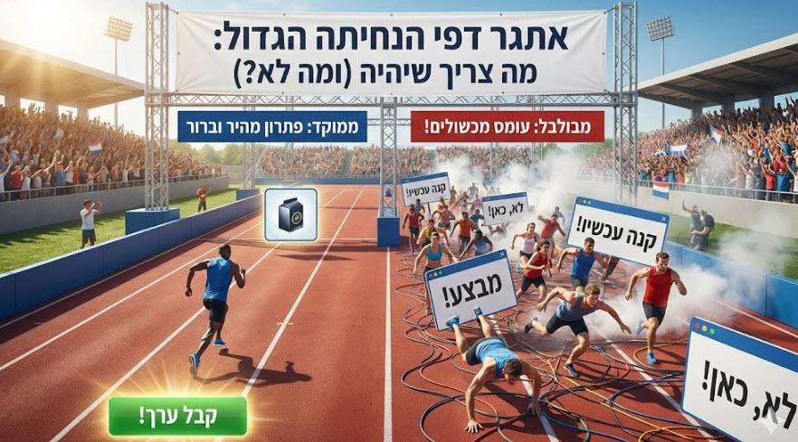 מה צריך שיהיה בדף הנחיתה שלך (ומה לא?)