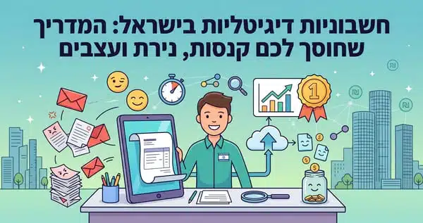 חשבוניות דיגיטליות בישראל: המדריך שחוסך לכם קנסות, ניירת ועצבים - דניאל זריהן חשבוניות דיגיטליות בישראל: המדריך שחוסך לכם קנסות, ניירת ועצבים - דניאל זריהן